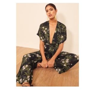 Reformation Lemongrass Jumpsuit